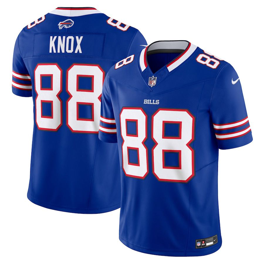 Men Buffalo Bills #88 Dawson Knox Nike Royal Vapor F.U.S.E. Limited NFL Jersey